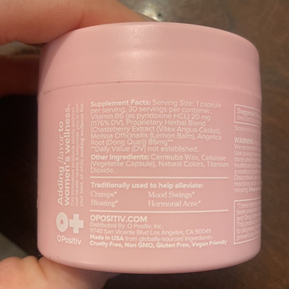 O+ Flo Women’s PMS Relief Capsules - Picture 5 of 6